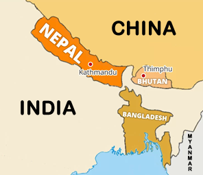 Bhutan Map